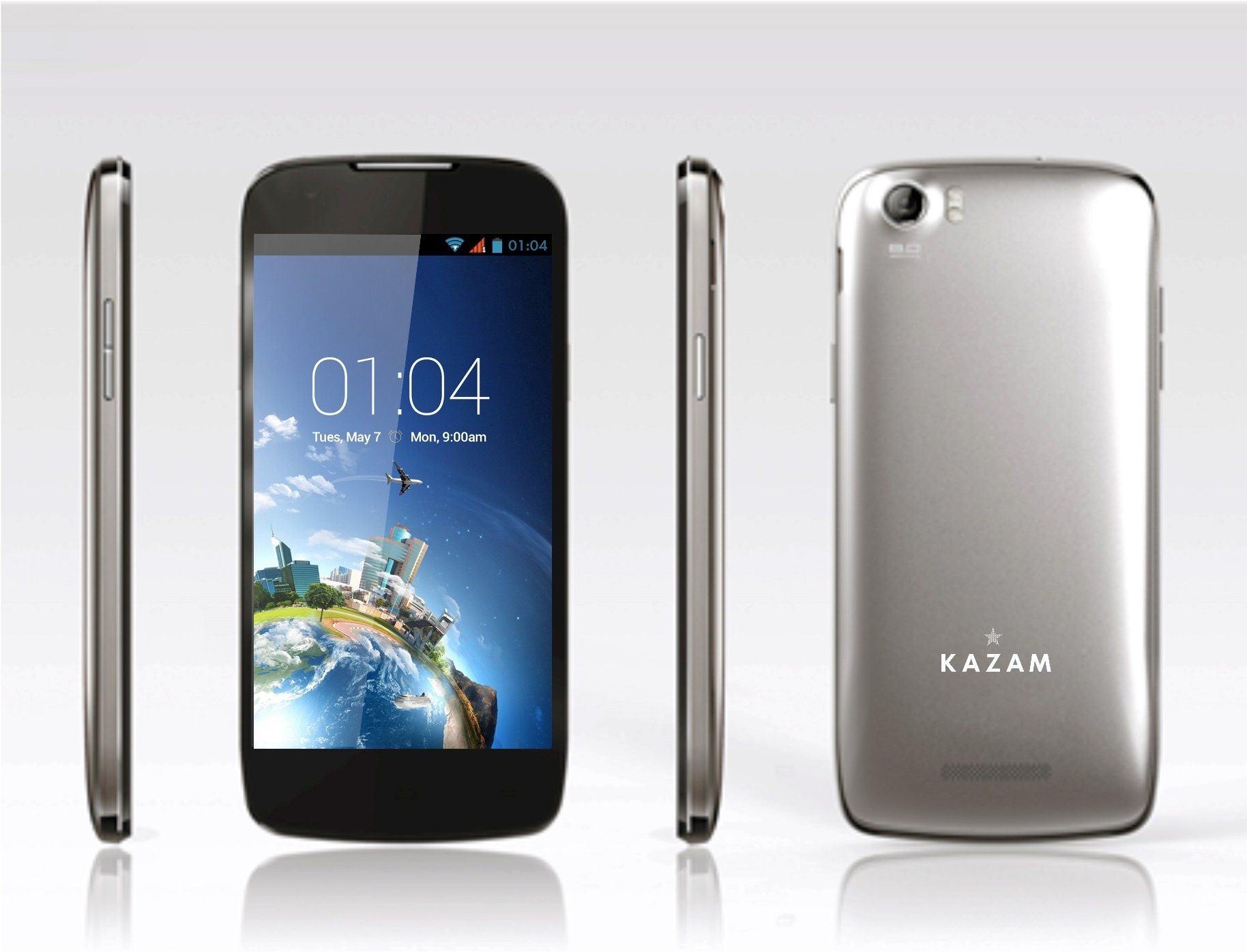 El fabricante de móviles Kazam lanza sus primeros smartphones en España desde 100 euros