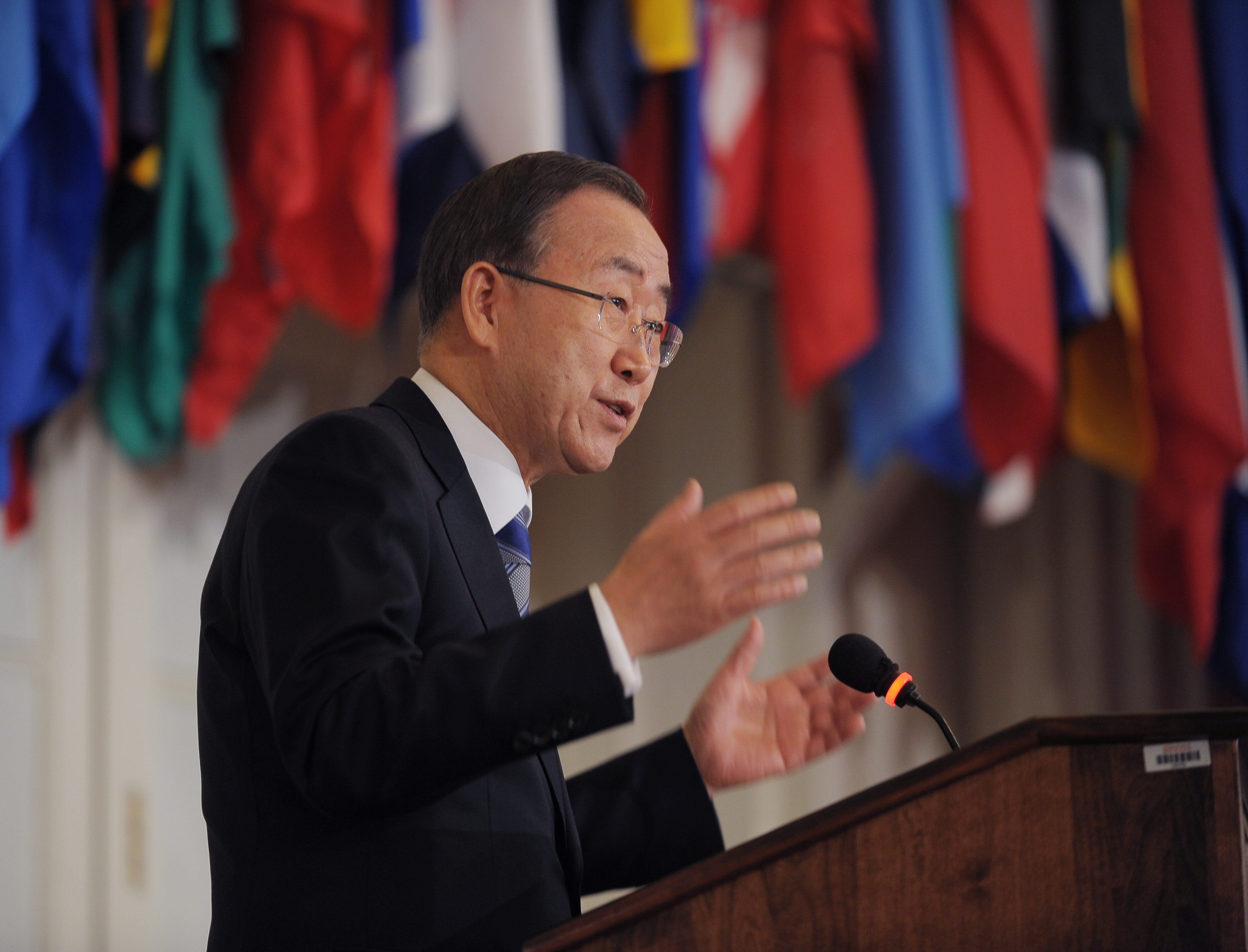 Ban Ki-moon dice que sería «imperdonable» malgastar la oportunidad para la paz en Siria