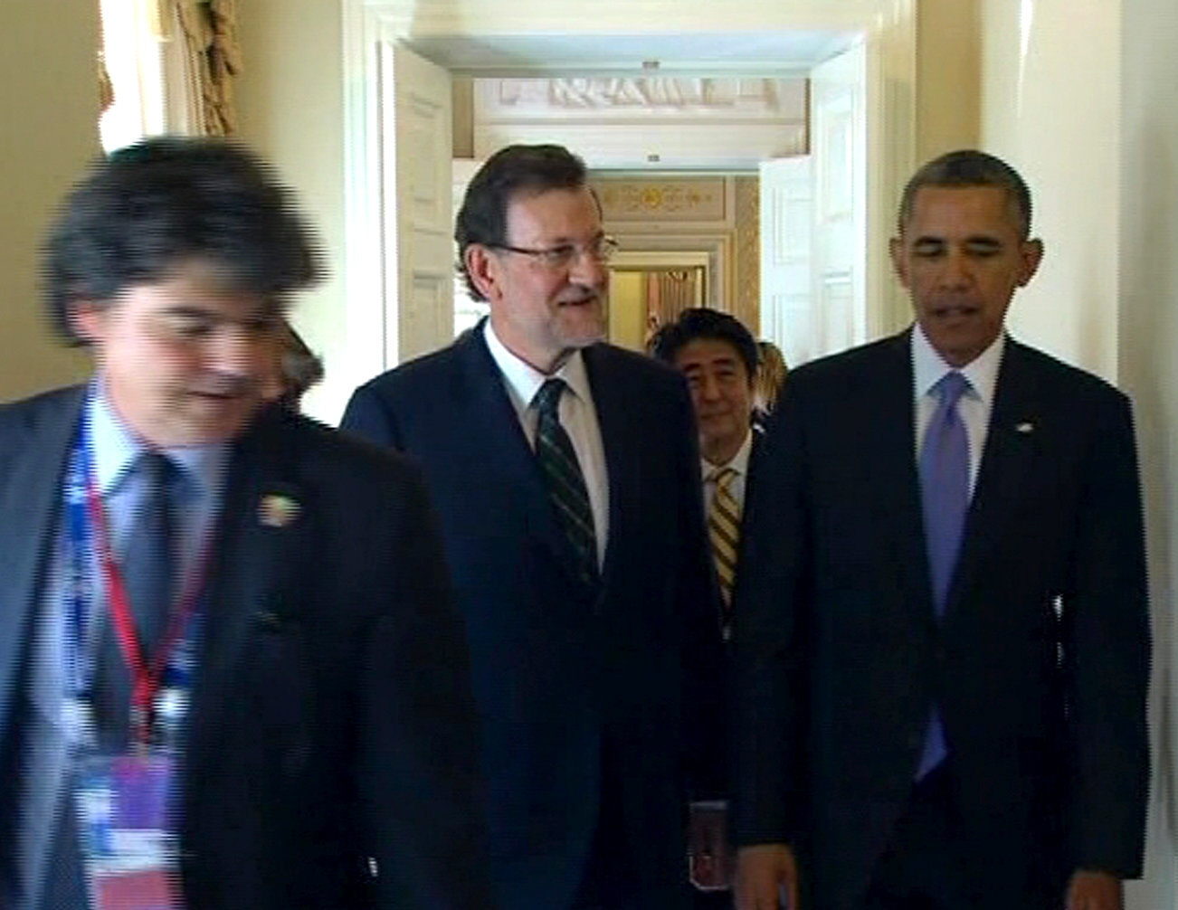 Quince grandes empresas acompañan a Rajoy en su viaje a Estados Unidos
