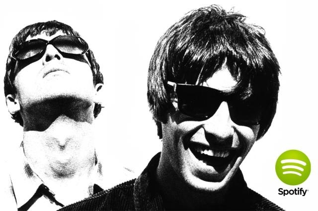 Oasis publica toda su discografía en Spotify