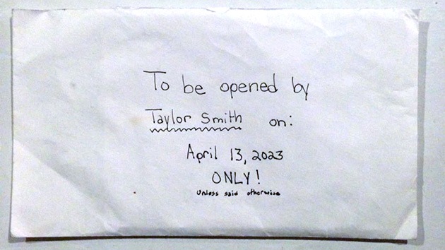 «No abrir antes de 2023″, la carta de una niña fallecida a su propio »yo» que enternece a la red