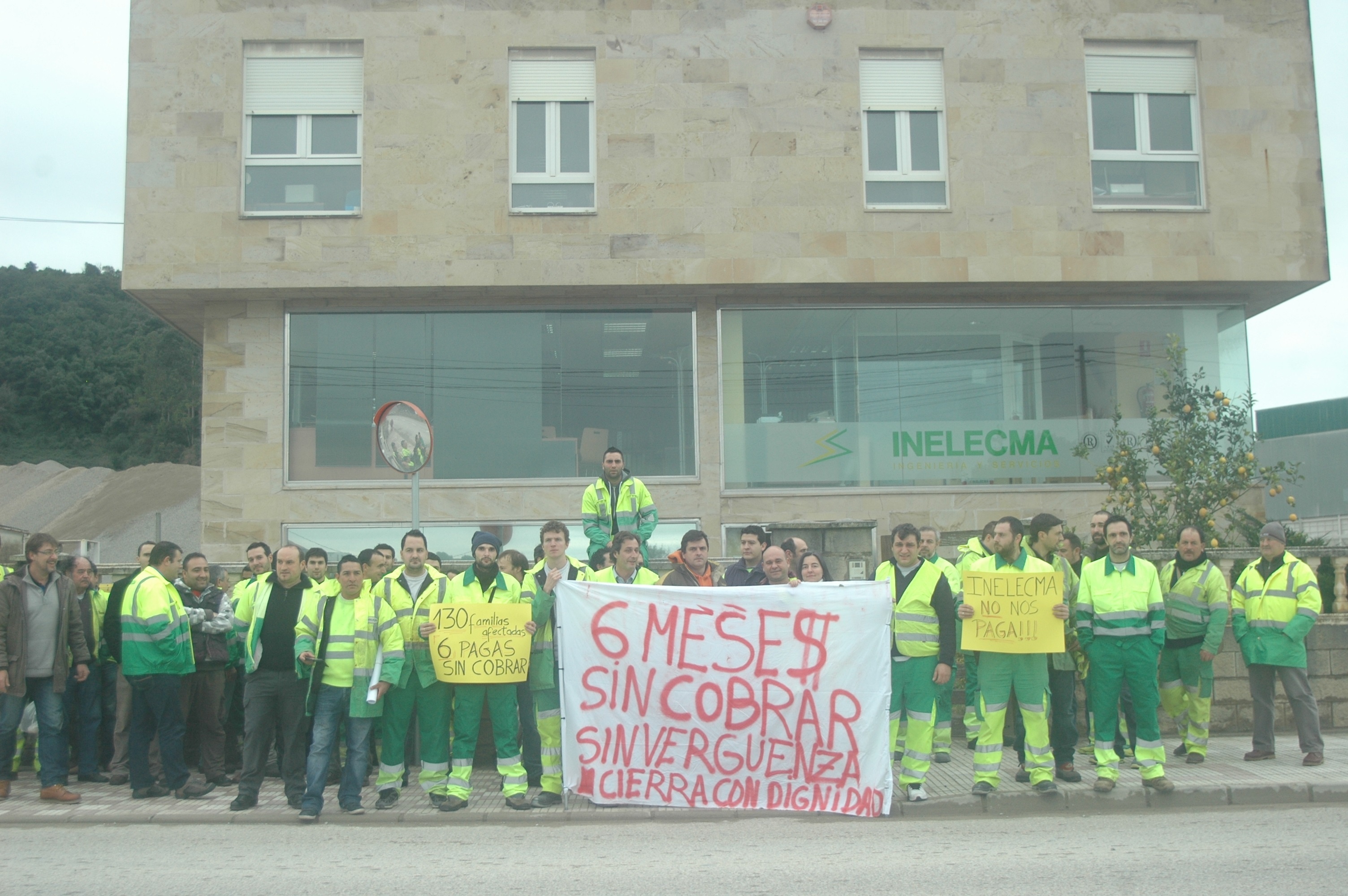 CCOO y UGT convocan paros en Inelecma para exigir el pago de los salarios atrasados