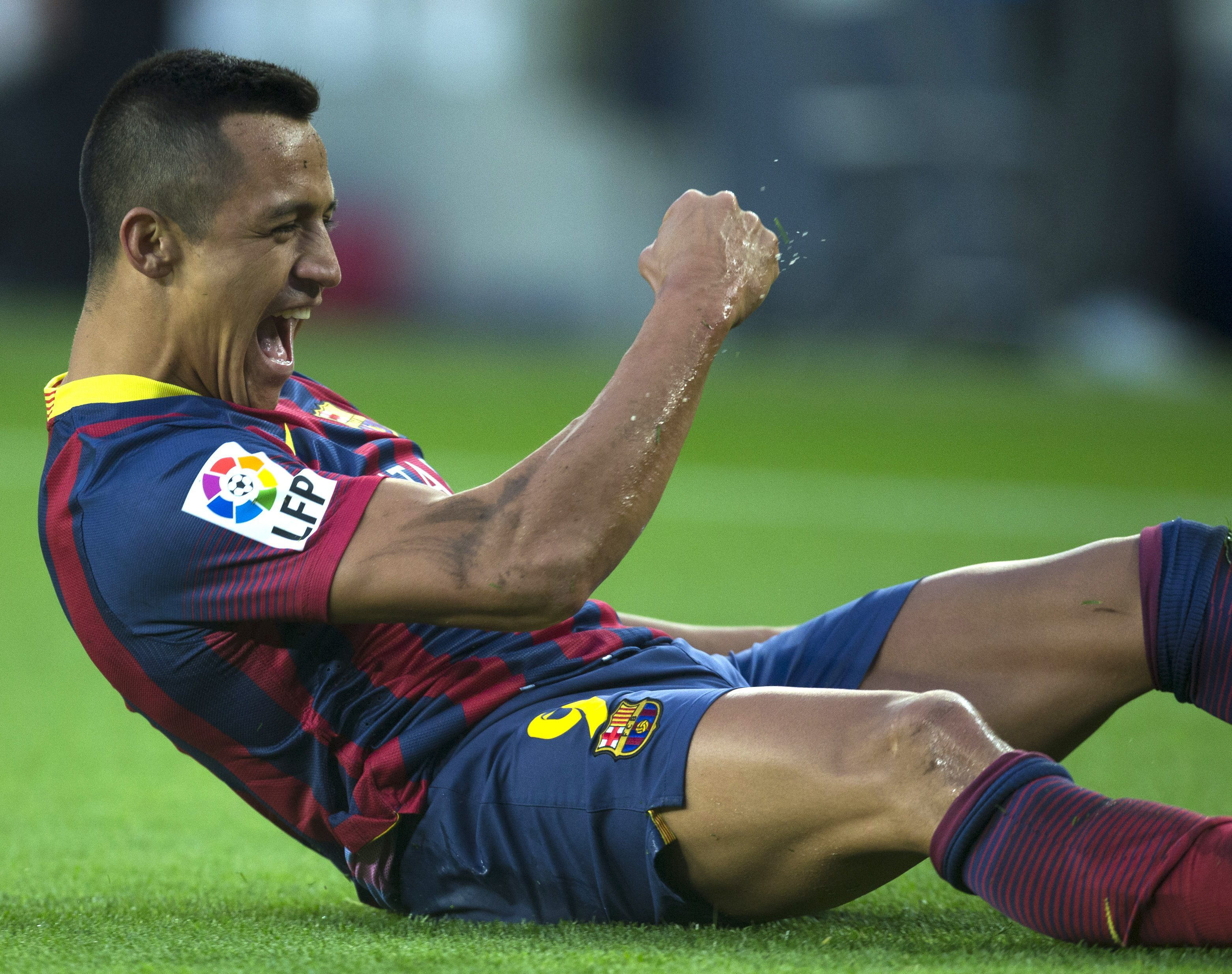 Alexis, goleador »casero» 12 de sus 13 goles, en el Camp Nou