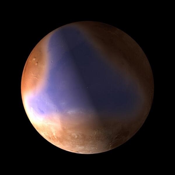 Un gran océano pudo cubrir un tercio de la superficie de Marte