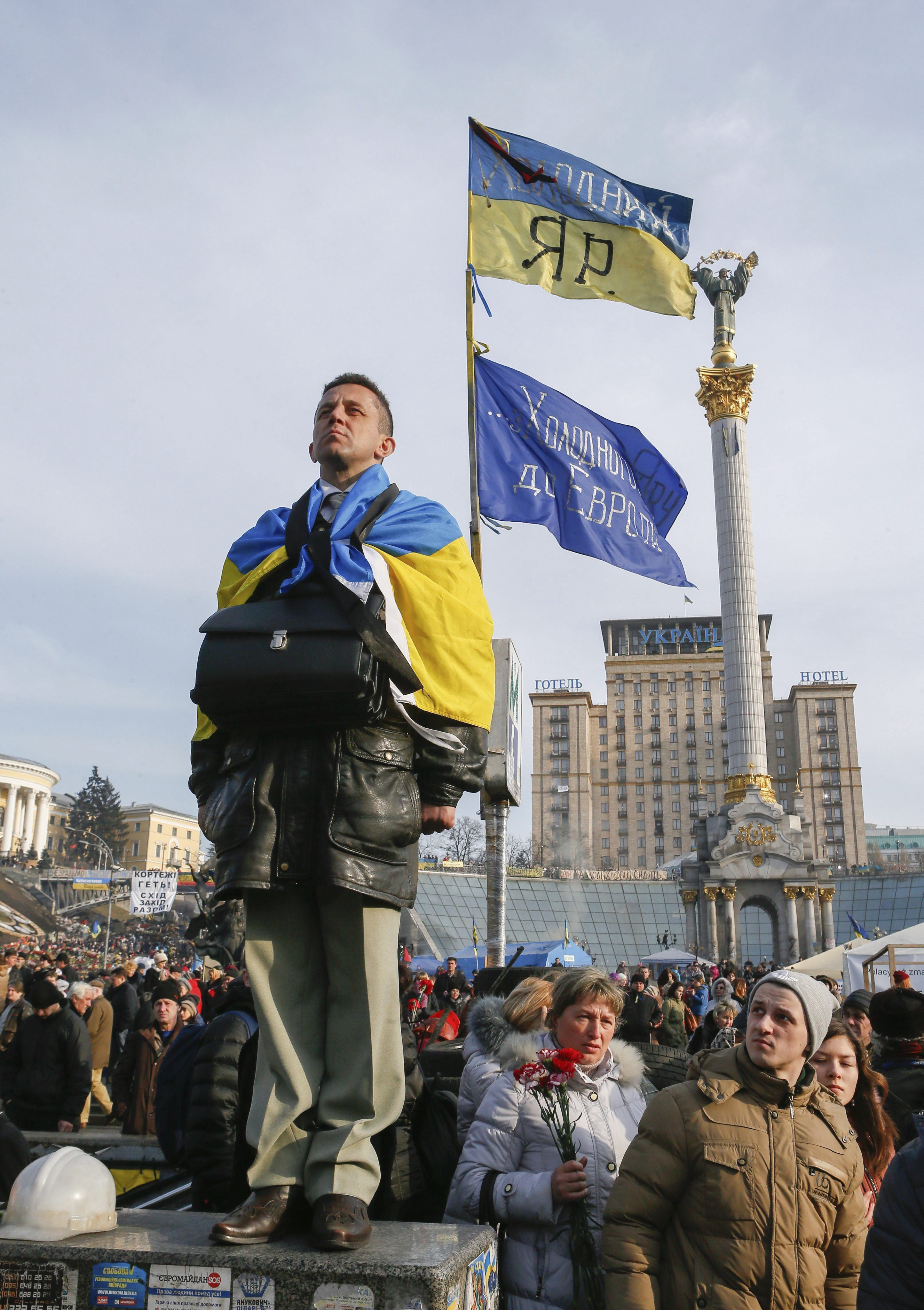 La cronología del conflicto en Ucrania