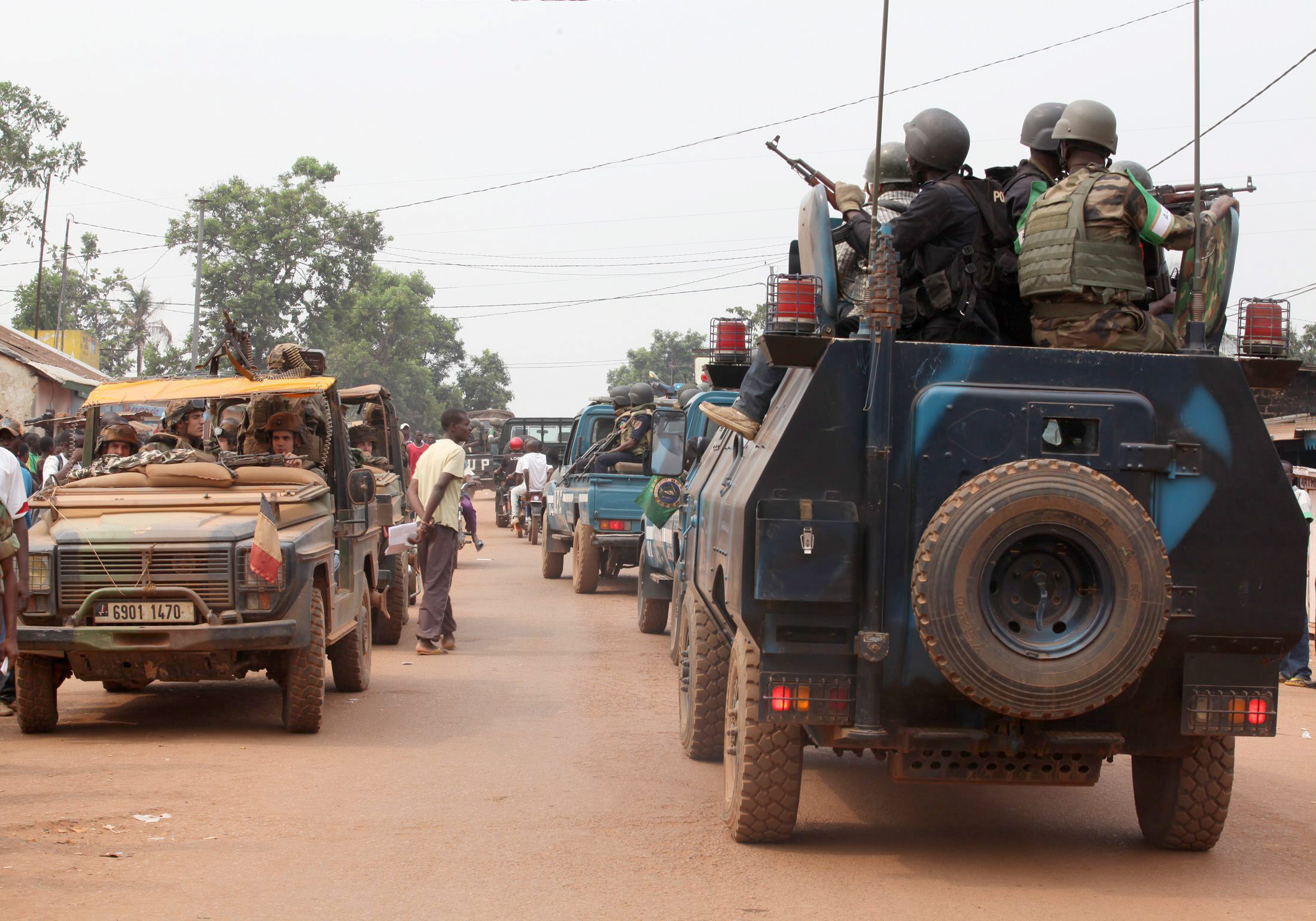 Más de 65.000 centroafricanos se refugian en centros católicos e iglesias en Bangui