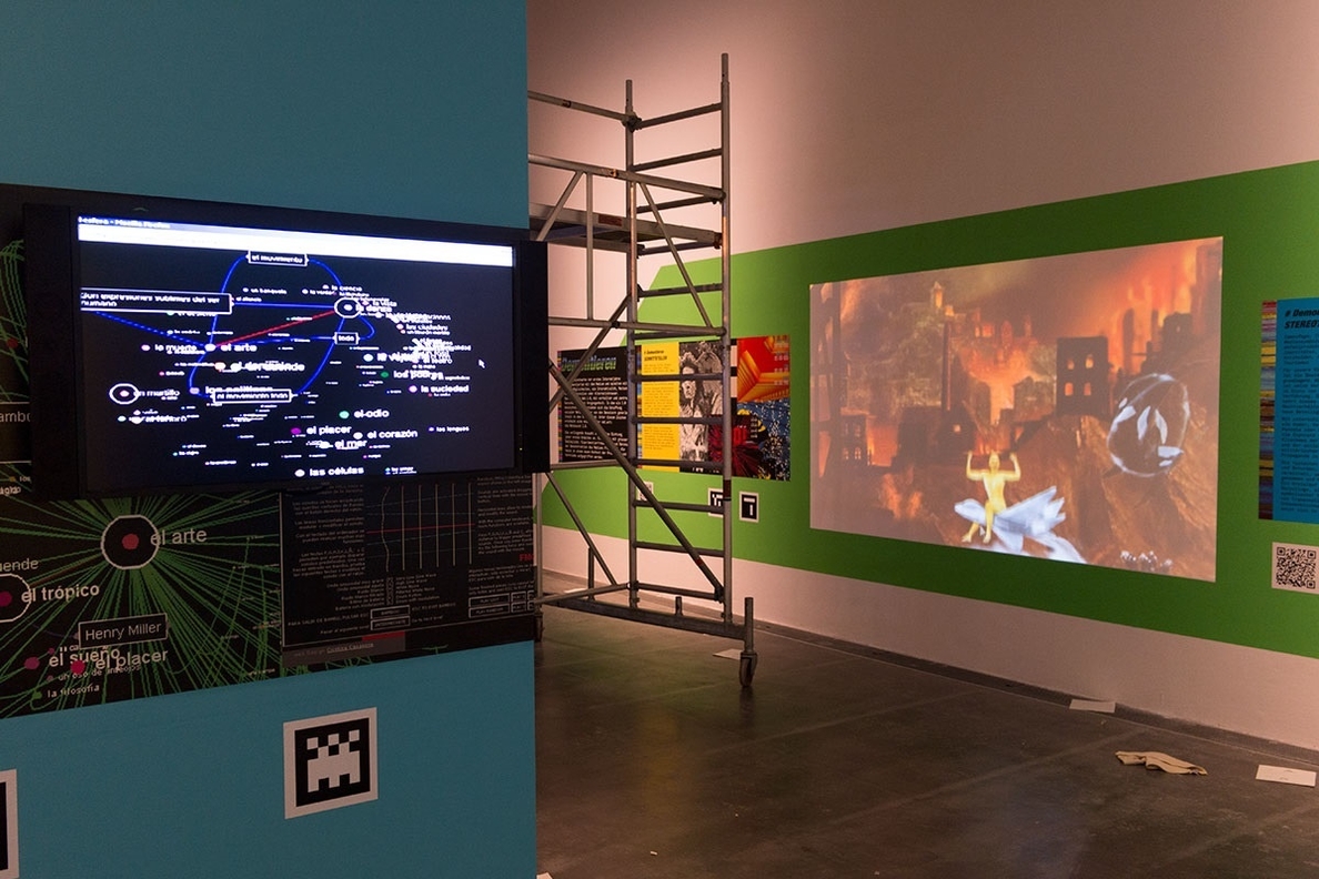 La exposición con obras digitales el archivo de arte en la red del MEIAC de Badajoz, NETescopio, viaja a Alemania