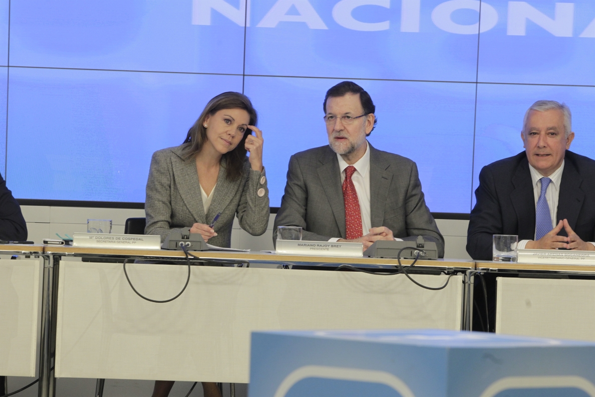 Posada, Monago e Ignacio González creen pertinente dar a conocer ya el candidato del PP a las europeas