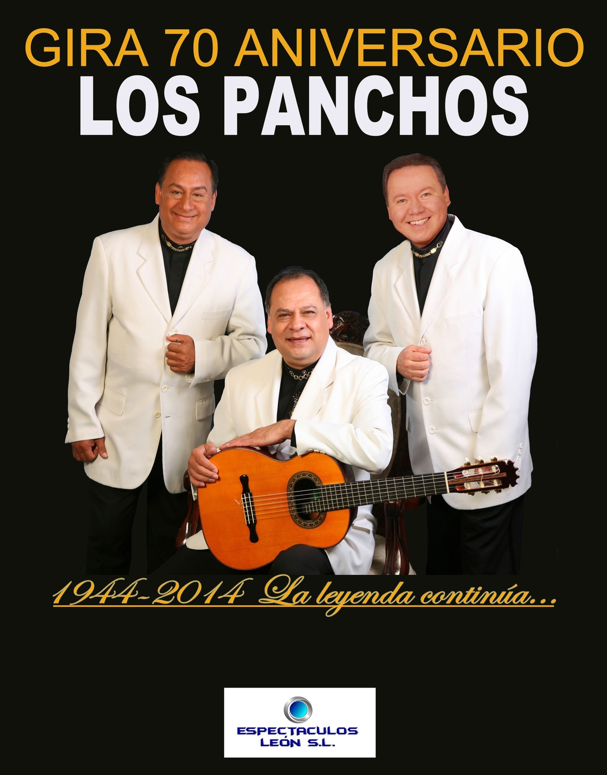 Los Panchos llegarán este viernes a Ciudad Real con su gira 70 aniversario