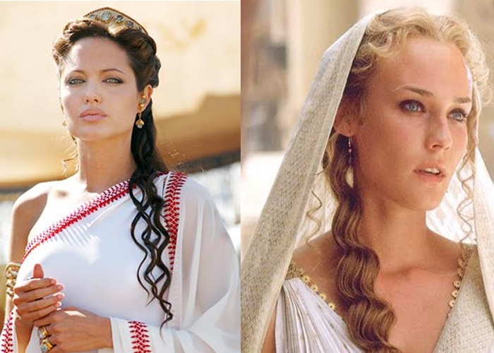 Angelina Jolie o Diane Kruger entre las bellezas helénicas más famosas de la historia