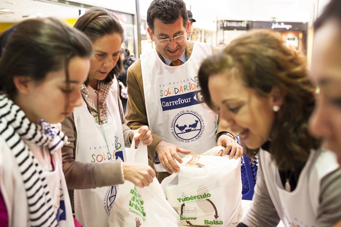 Carrefour entrega en Navarra más de 47.000 kilos de alimentos en 2013, un 26% más que el año anterior