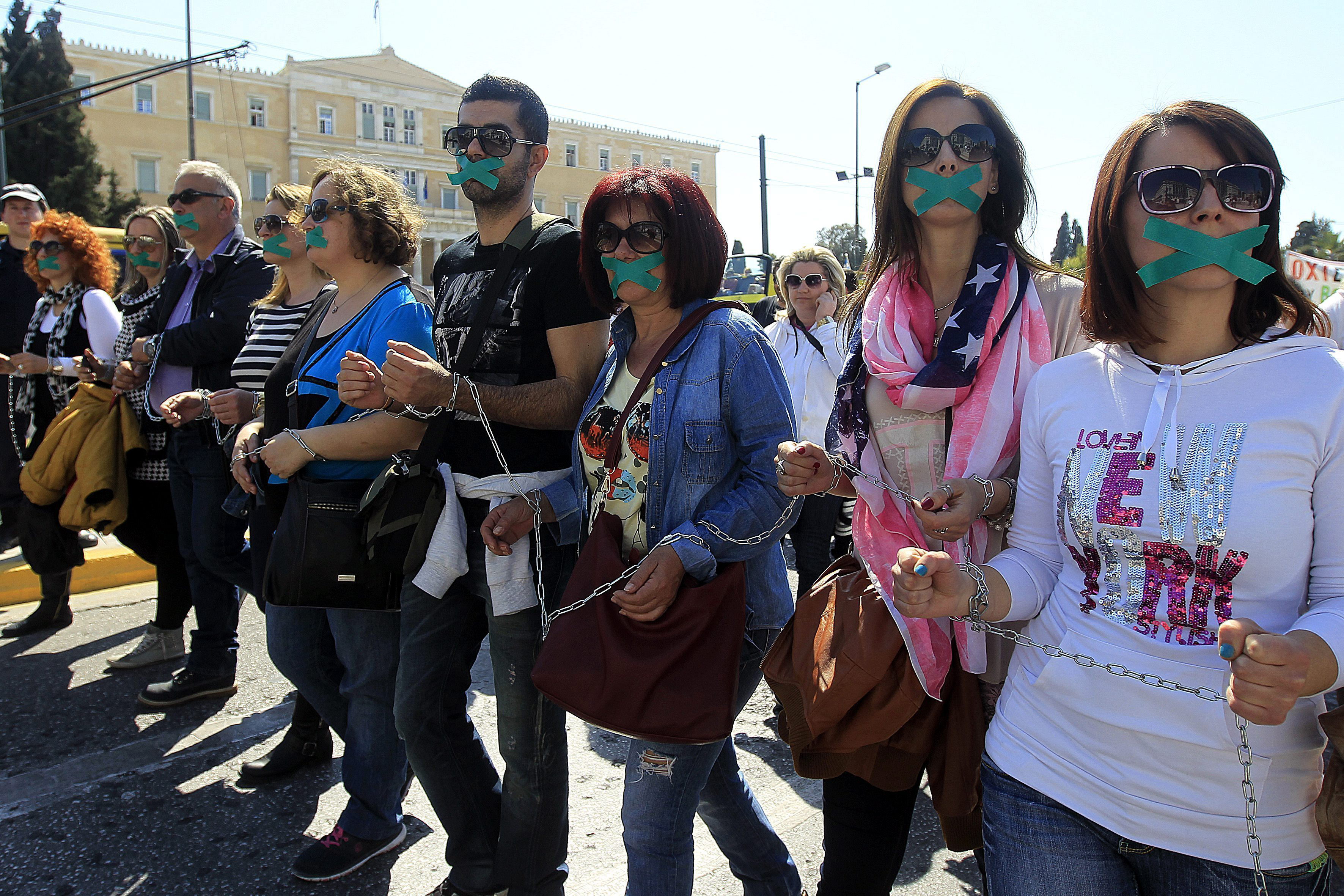 Grecia vive hoy la primera huelga general de 2014 con un seguimiento desigual