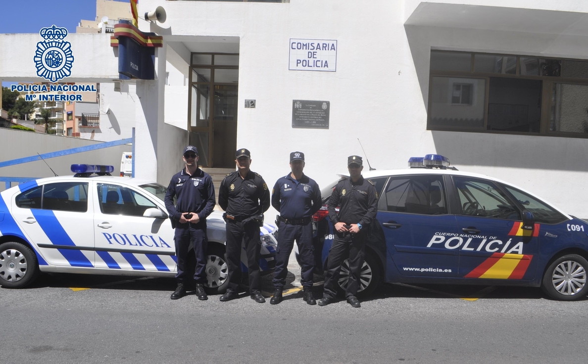 Patrullas hispano-portuguesas realizan servicios de seguridad ciudadana en Torremolinos y Benalmádena