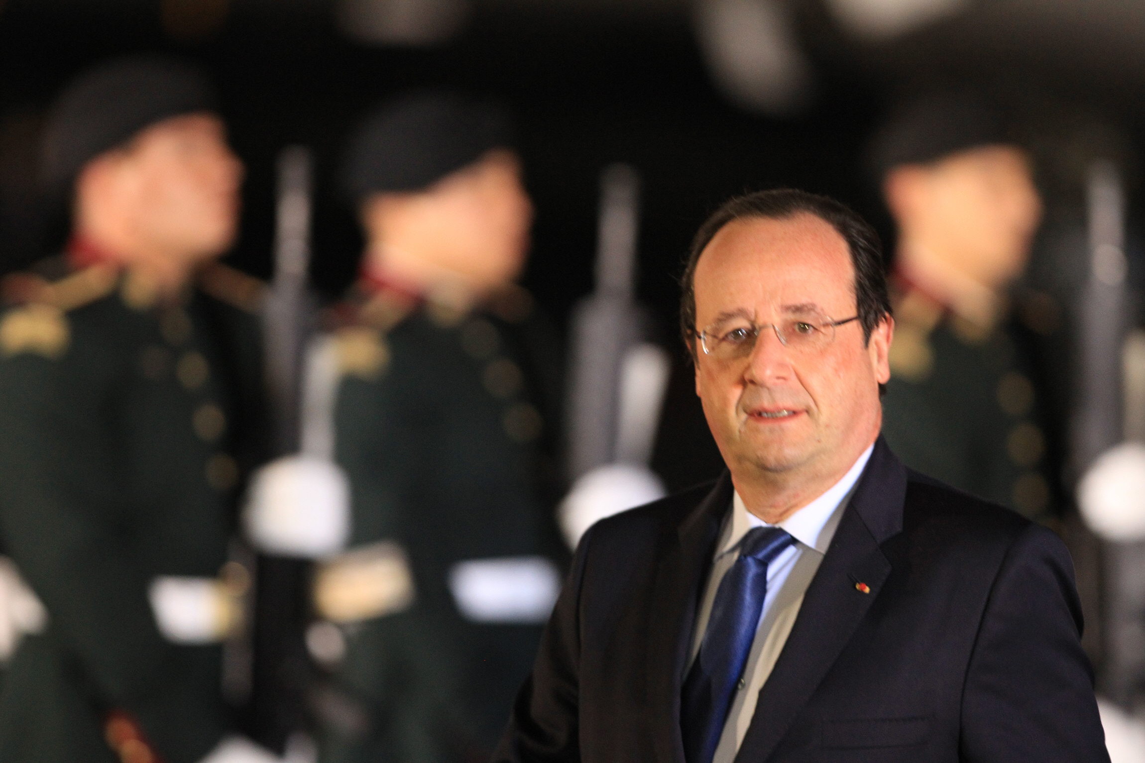 El presidente francés François Hollande llega a México para visita de Estado