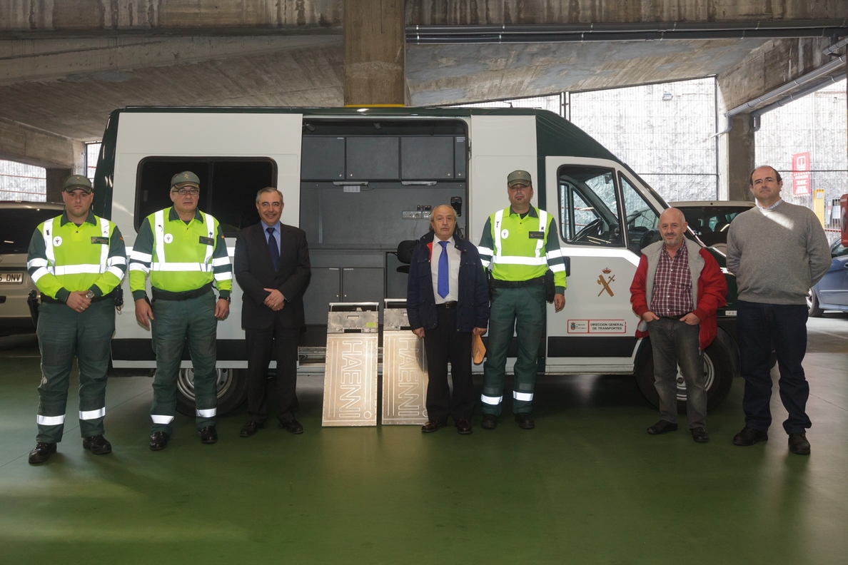 Un báscula portátil en San Vicente de la Barquera completa la red de control del transporte de mercancías en Cantabria