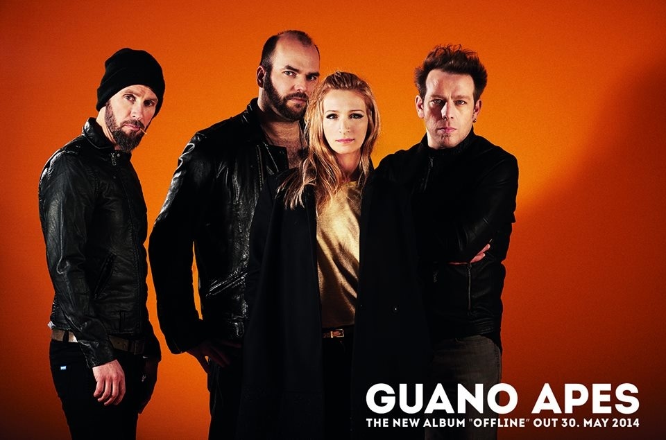Guano Apes actuarán en noviembre en Barcelona y Madrid