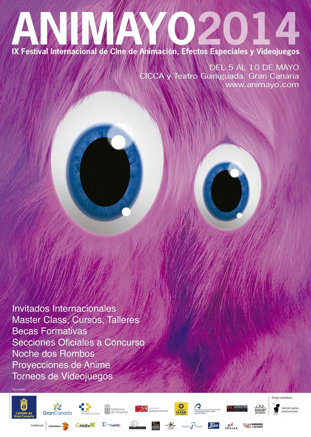 El Festival de Cine de Animación, Animayo, de Las Palmas de Gran Canaria ya trabaja en el programa de este año