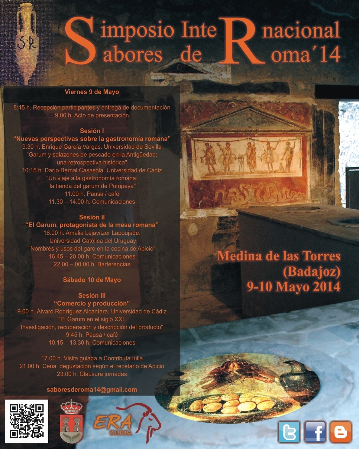 Medina de las Torres (Badajoz) celebrará un simposio internacional sobre gastronomía antigua romana