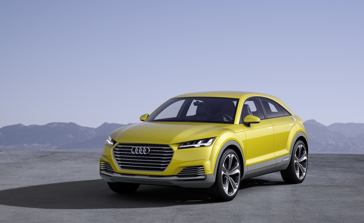 Audi muestra el »concept» TT offroad, híbrido enchufable de 408 caballos