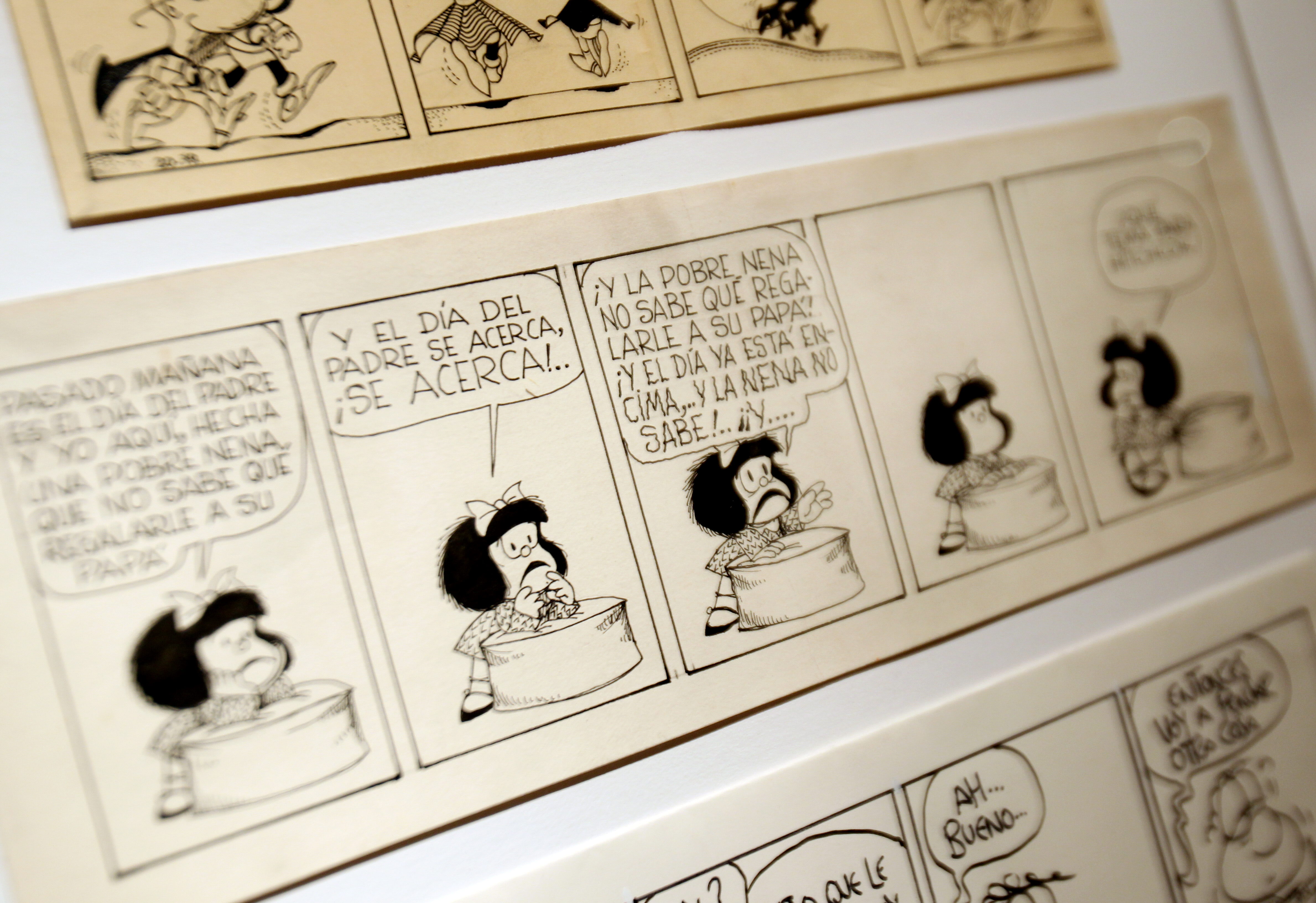 Mafalda celebra el Día del Libro con una exposición en la Unesco