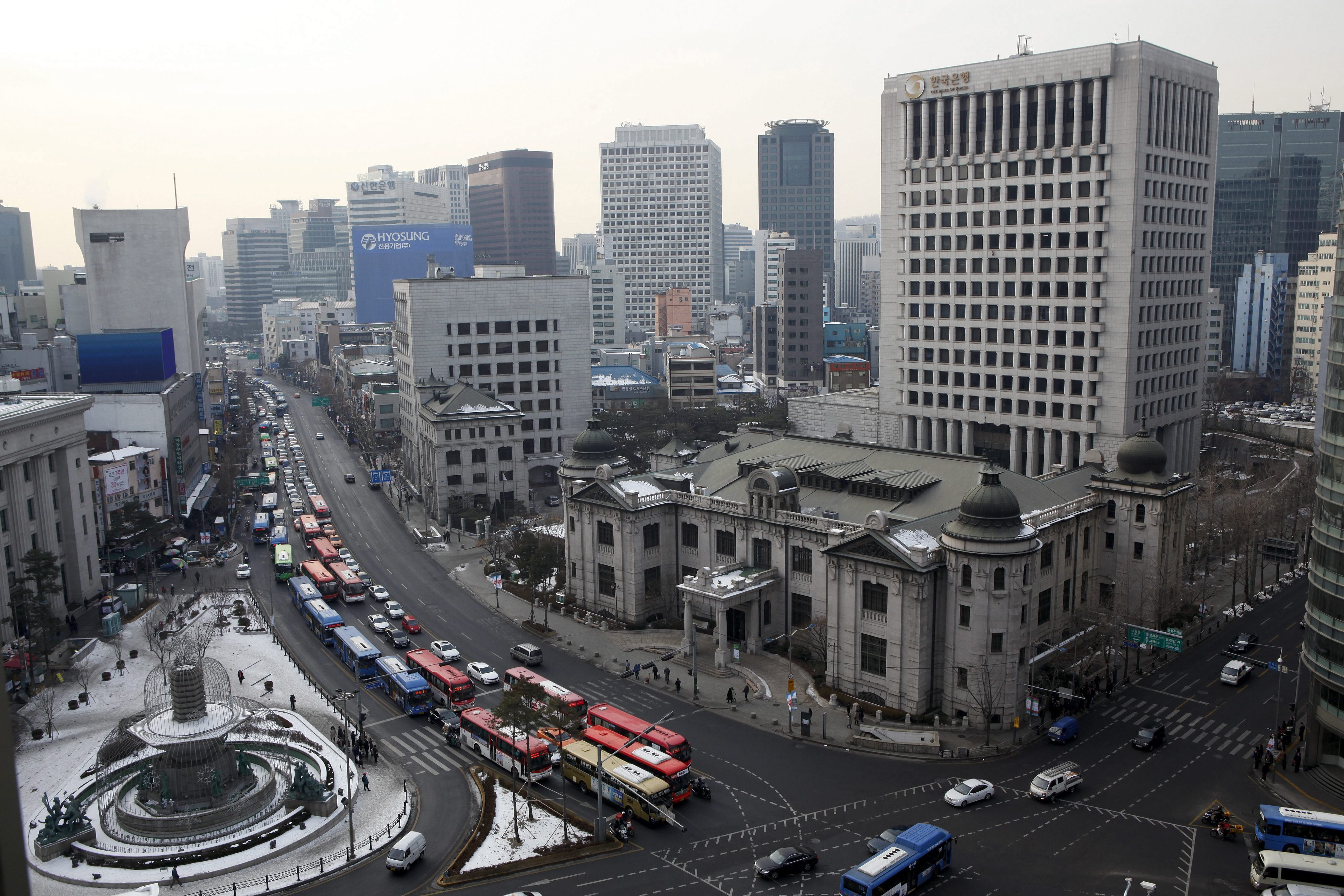 La economía surcoreana crece un 0,9 por ciento en el primer trimestre