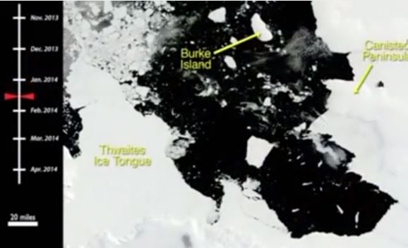 La Nasa vigila un iceberg a la deriva seis veces mayor que la isla de Manhattan
