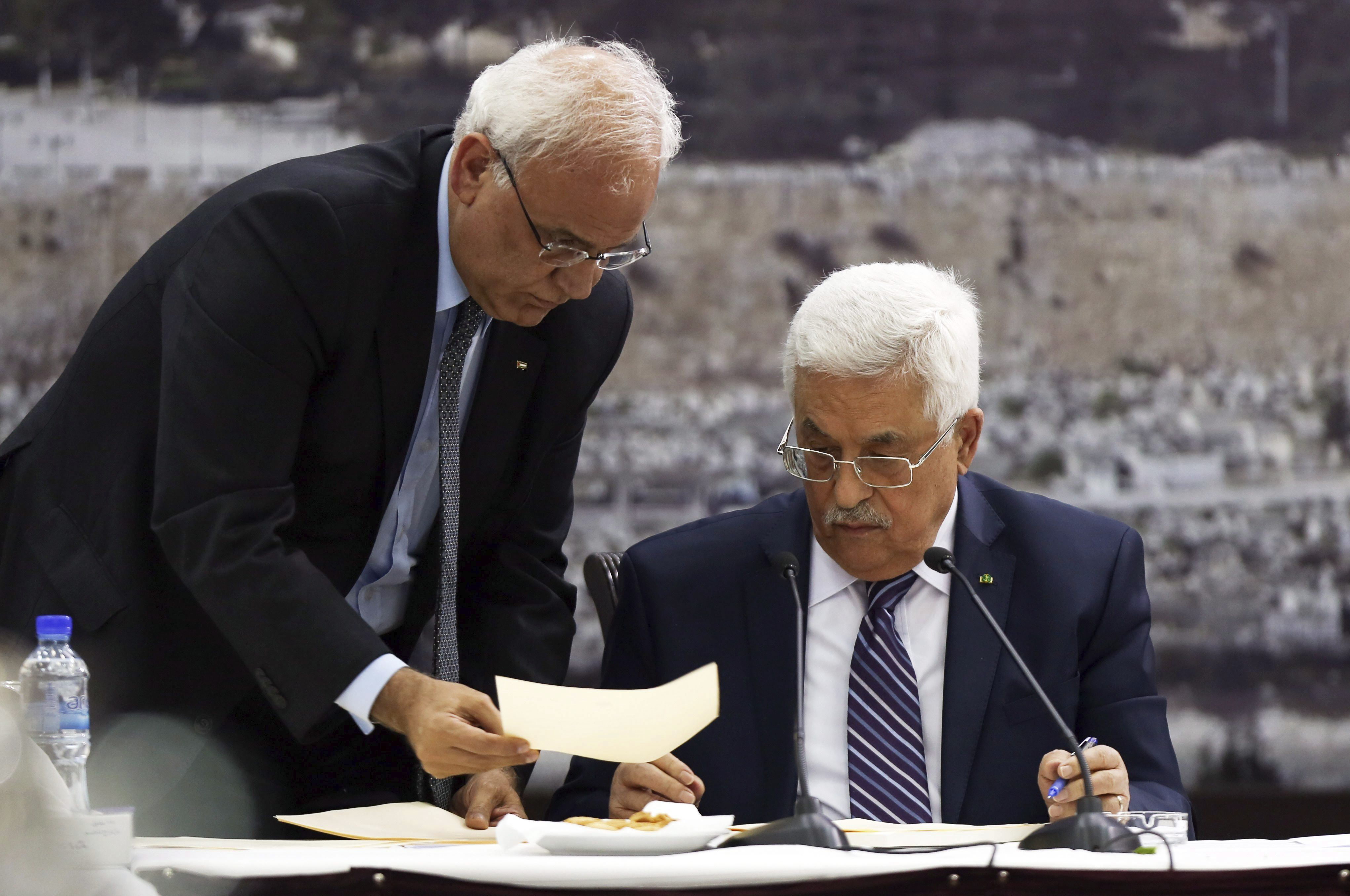 La OLP dice que Israel nunca dio una oportunidad para el éxito de las negociaciones