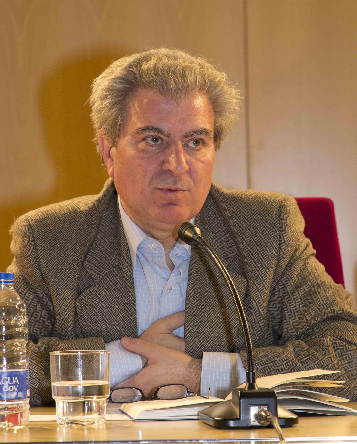 Cesar Antonio Molina defiende un pacto de Estado en materia de cultura y educación