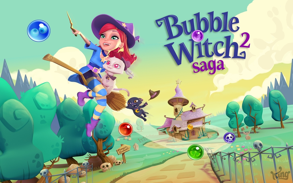 Bubble Witch Saga 2: el juego de burbujas regresa con un diseño menos maléfico y más modos de juego