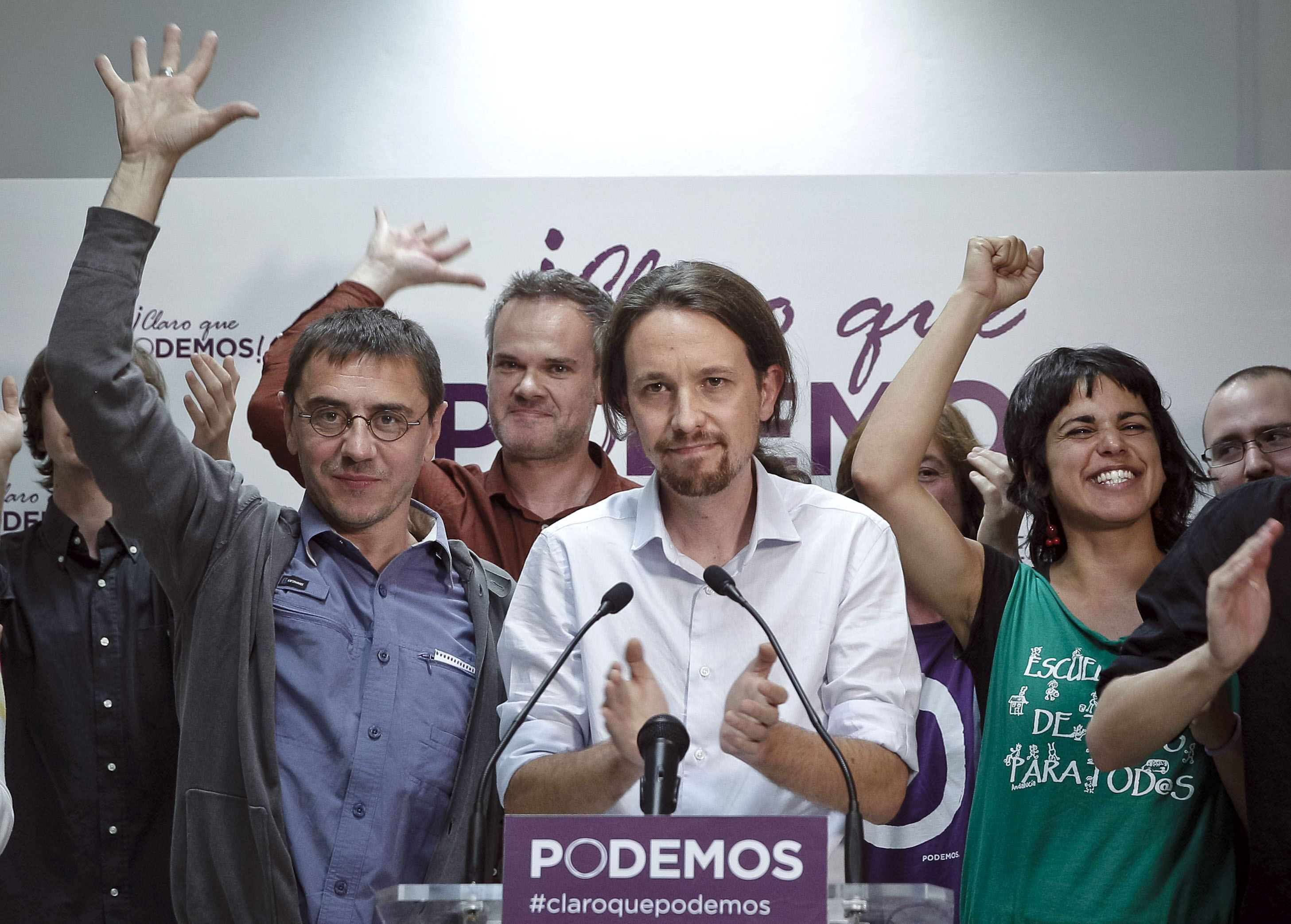 Felicitan al eurodiputado con discapacidad de Podemos