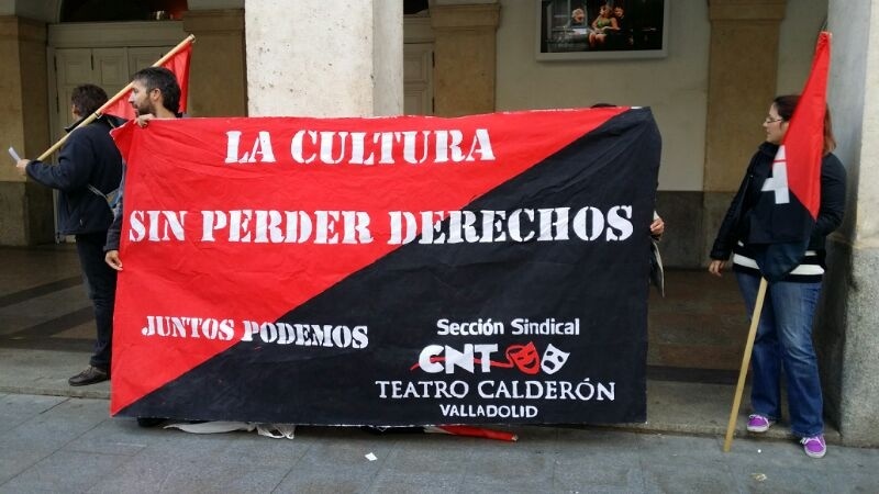 CNT convoca una huelga de técnicos en el Teatro Calderón de Valladolid a partir de este viernes