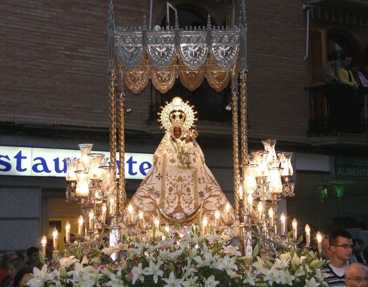 La Virgen de las Cruces procesionará por las calles de Daimiel (Ciudad Real) este domingo