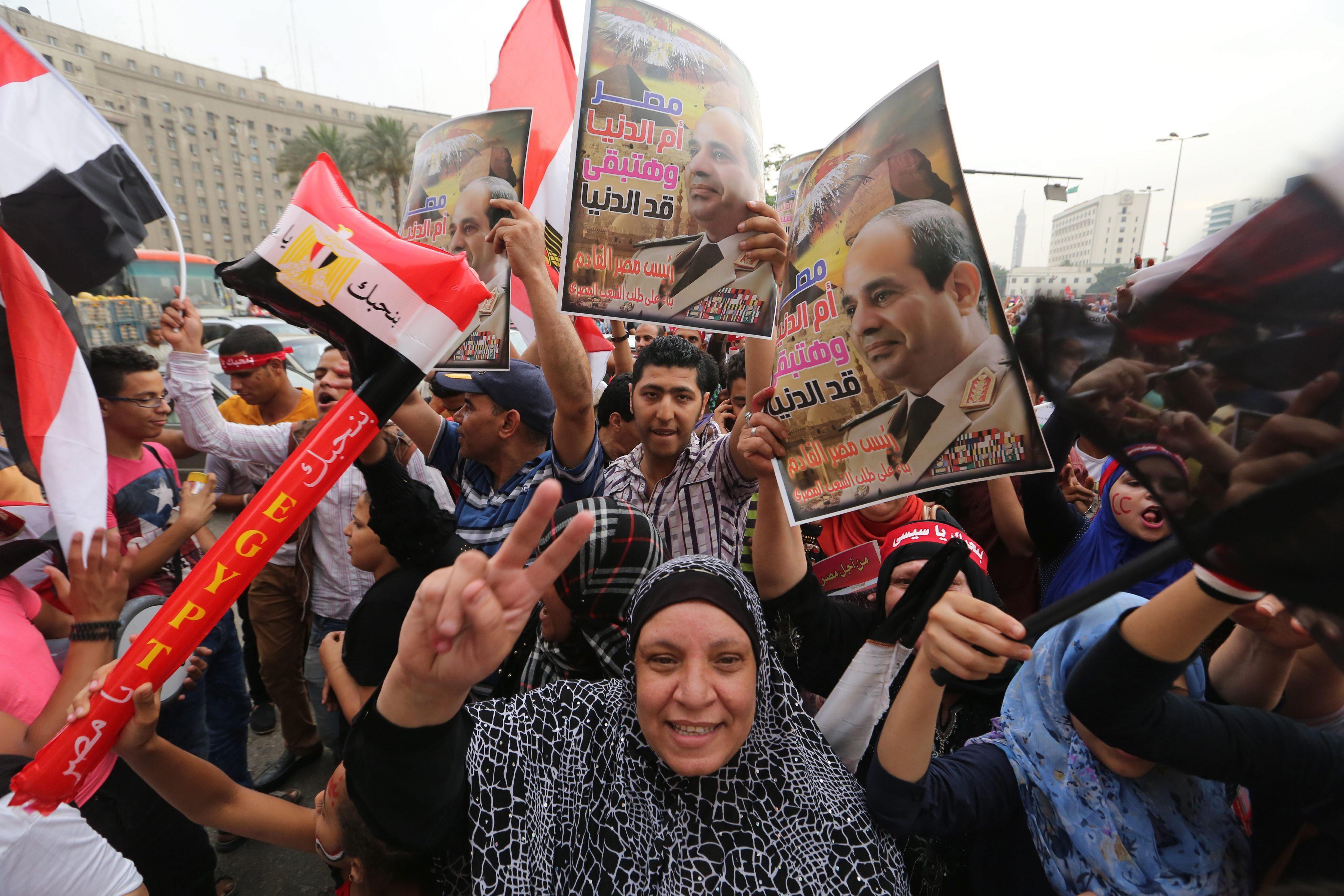 Al Sisi proclamado presidente de Egipto, elegido con 96,9% de los votos