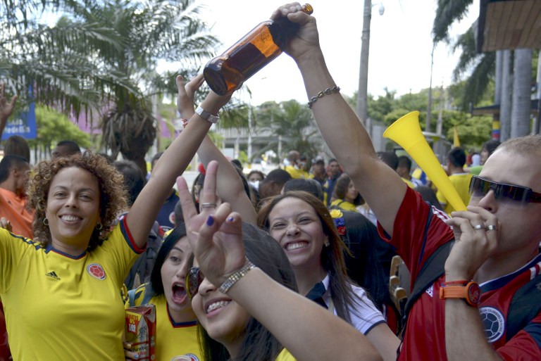 Colombia impone la Ley Seca para evitar más muertos por las victorias en el Mundial