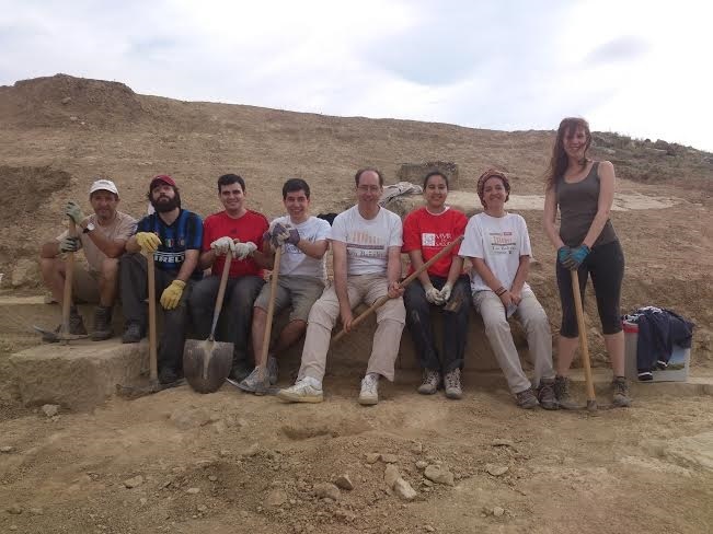Alumnos de Historia de la UN participan en la VI Campaña de Excavaciones Arqueológicas en Los Bañales