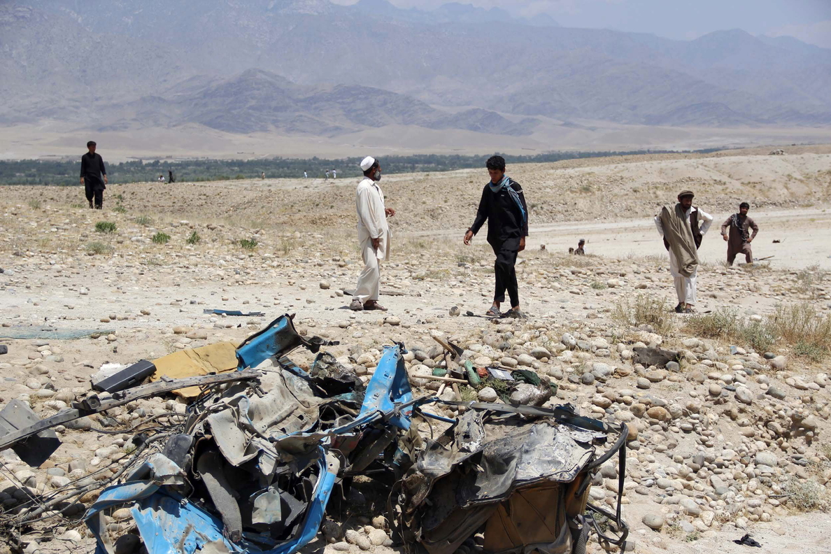 Mueren ocho miembros de una familia en la explosión de una mina en Afganistán