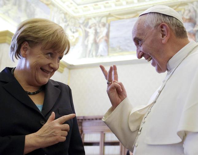 El Papa ya ve ganadora a Argentina y avisa a Angela Merkel