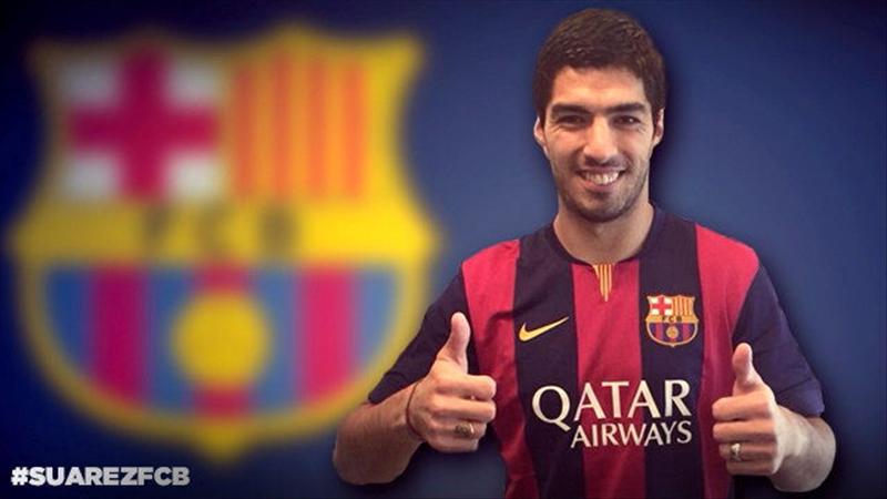 El Barcelona no podrá presentar a Luis Suárez mientras está sancionado