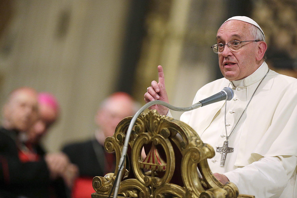 El papa Francisco explica la parábola del buen grano y la cizaña