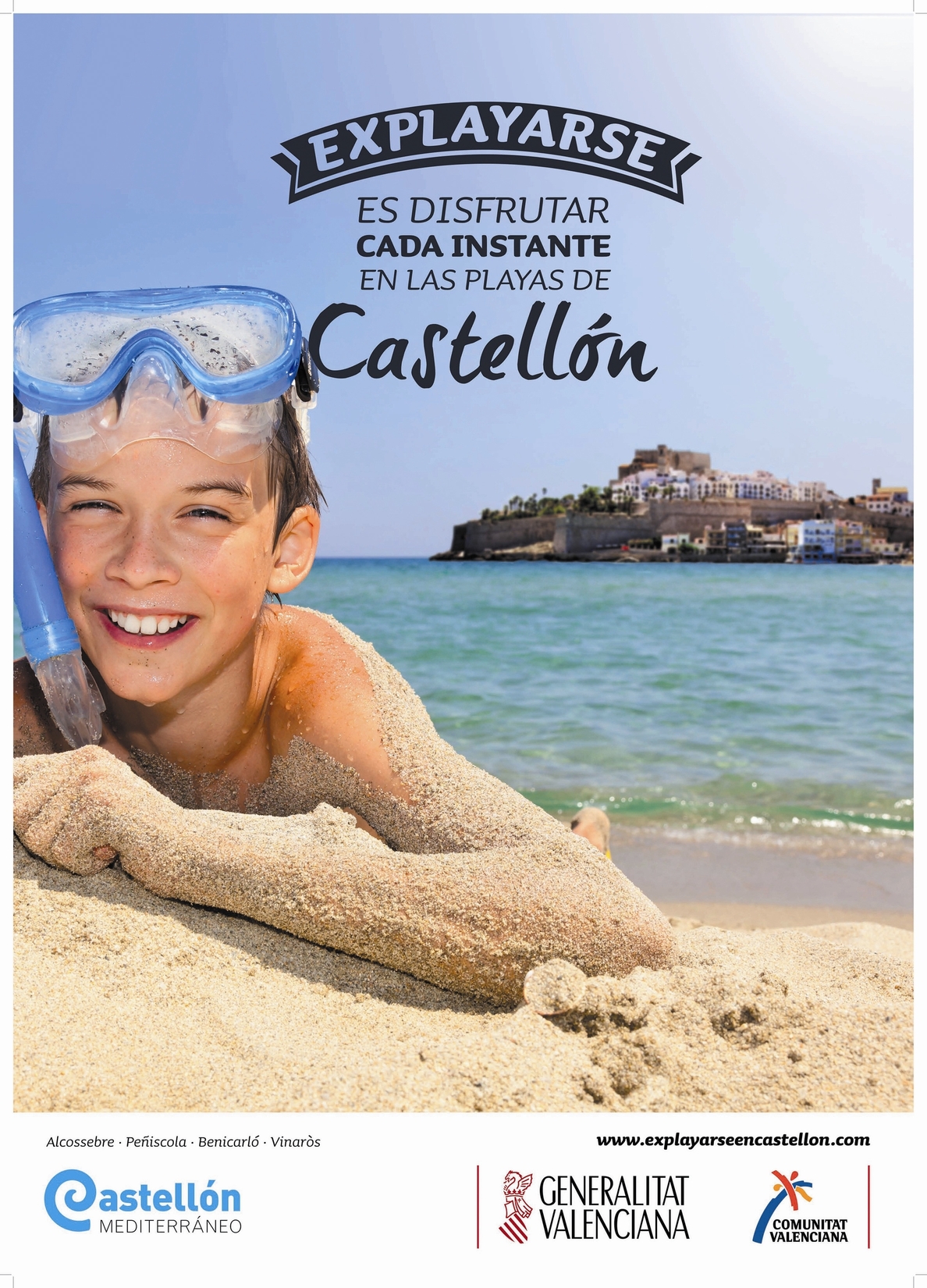 La Generalitat promociona la costa norte de la provincia con la campaña »Explayarse»