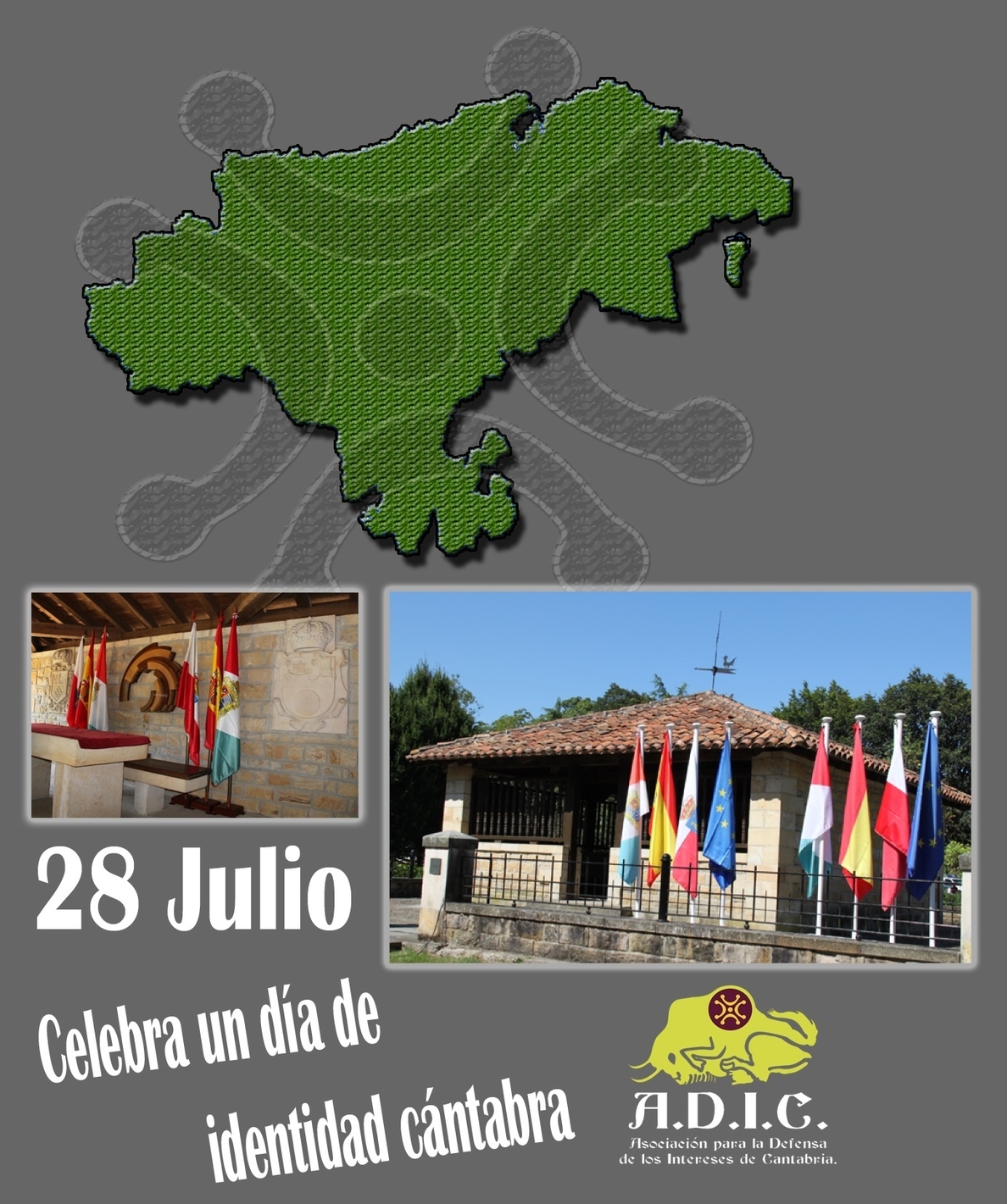 ADIC considera que el 28 de julio se debería ser el Día Nacional de Cantabria