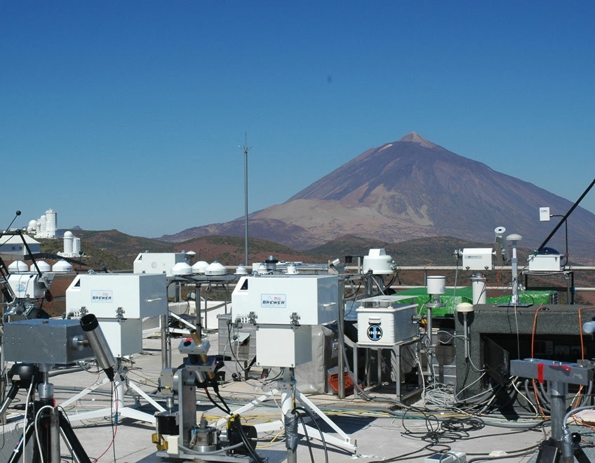 La OMM elige el observatorio de Izaña (Tenerife) como banco de pruebas para medir aerosoles y vapor de agua