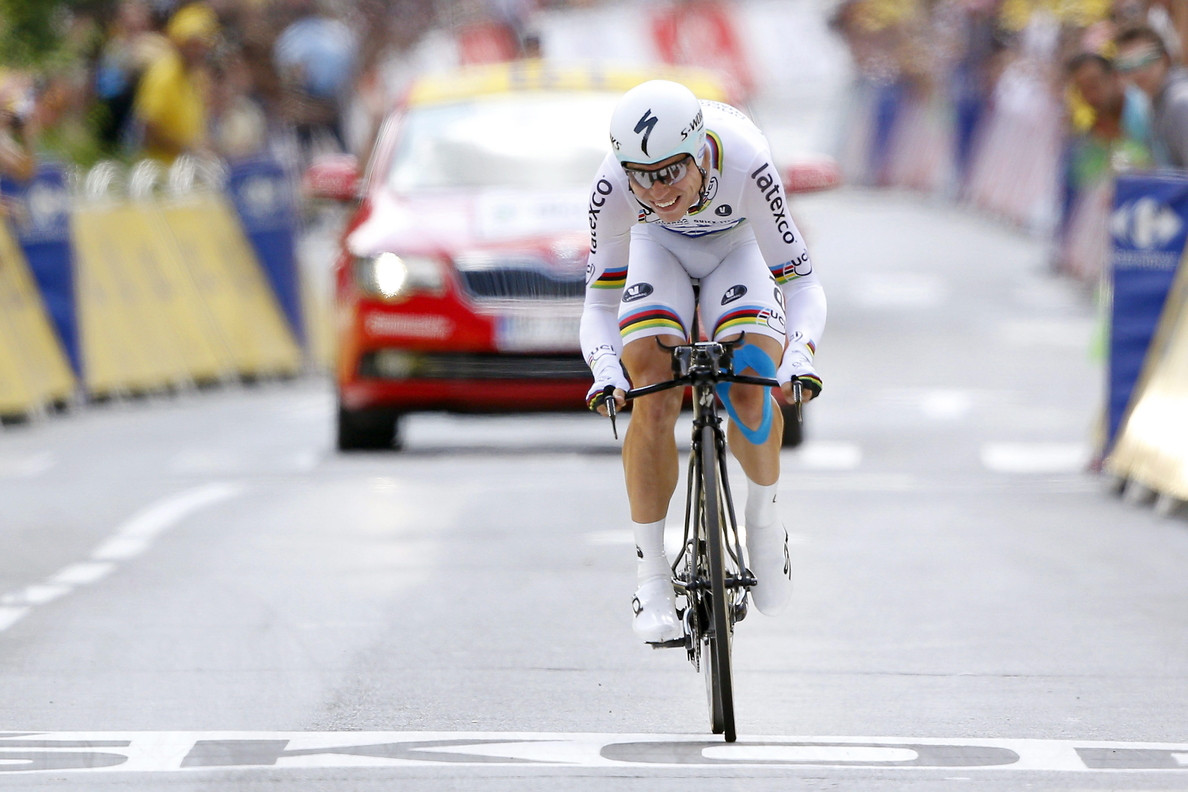 Martin gana la »crono» y Nibali es el virtual ganador del Tour