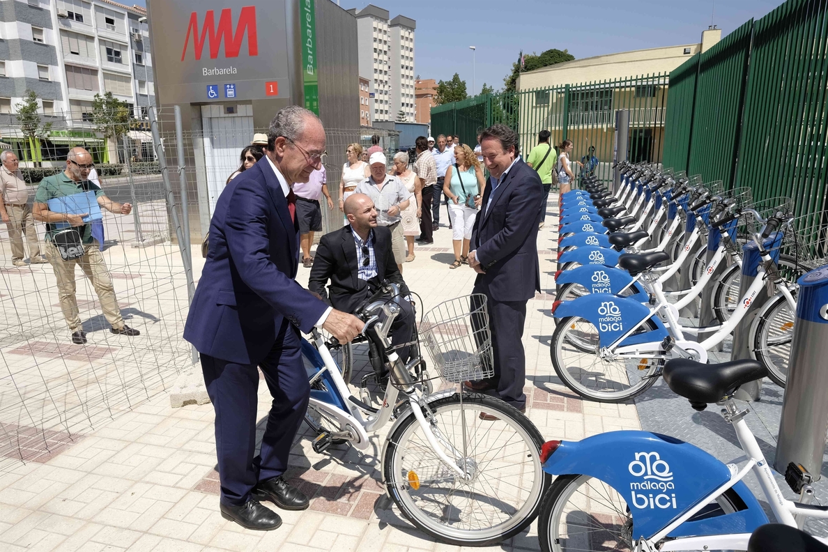 El Ayuntamiento de Málaga mantendrá un año más la gratuidad del sistema de préstamo de bicicletas
