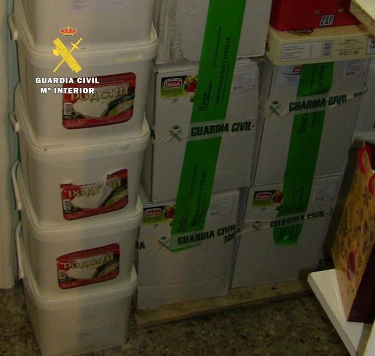 Precintados 250 kilogramos de alimentos en un comercio de Burgos por irregularidades en la conservación