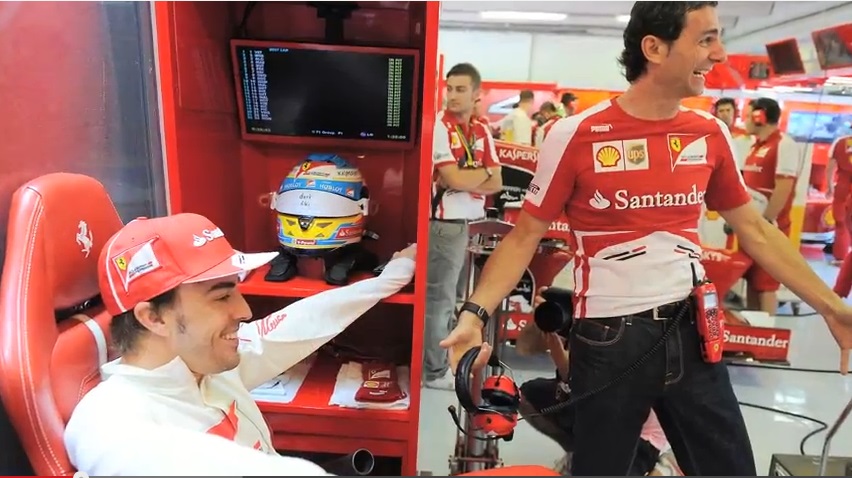Ferrari recuerda a Alonso sus mejores momentos como regalo por su 33 cumpleaños