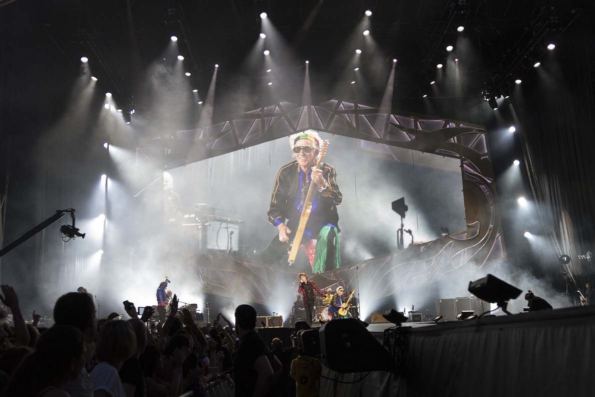 Los Rolling Stones, la gira internacional con más espectadores en España durante el primer semestre de 2014