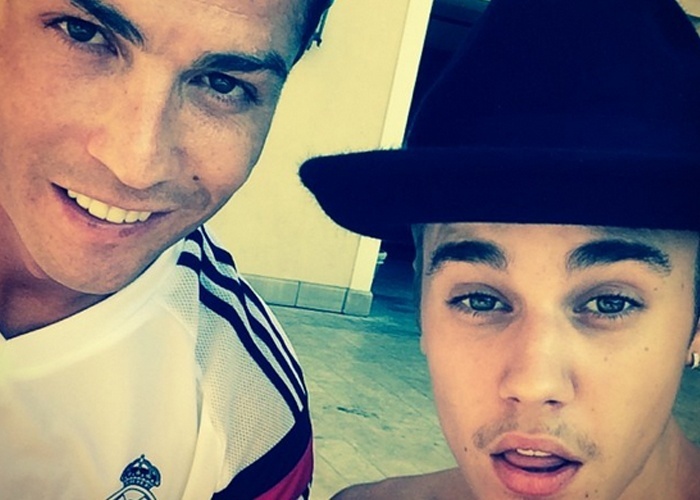 Justin Bieber y Cristiano Ronaldo juntos en la pretemporada del Real Madrid