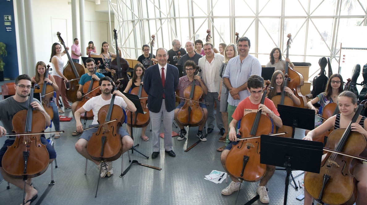 84 jóvenes músicos participan en el IV Encuentro de la JOSCAN, que dará dos conciertos en Santander y Torrelavega