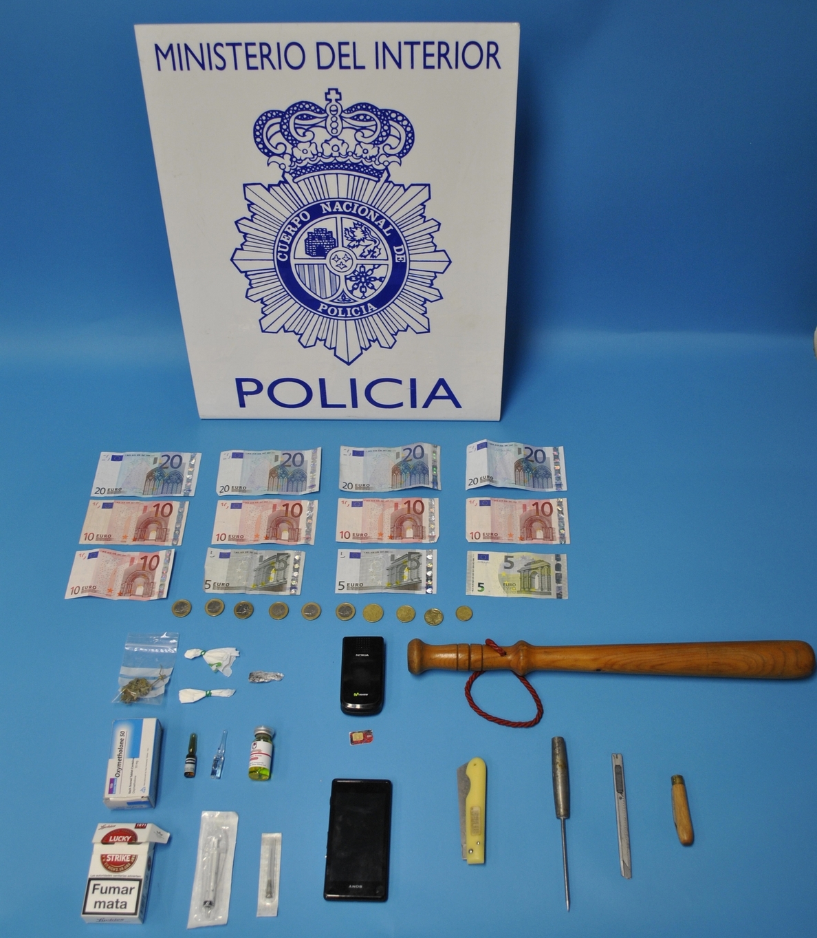 La Policía Nacional detiene en Cartagena a un individuo dedicado a entregar droga a domicilio